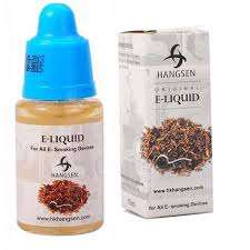 10ml E-Liquid "DELUX TOBACCO" 11mg nicotine (Genuine Hangsen) *No additional item fee*