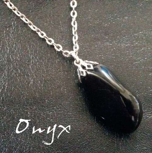 Healing Gemstone Onyx Necklace
