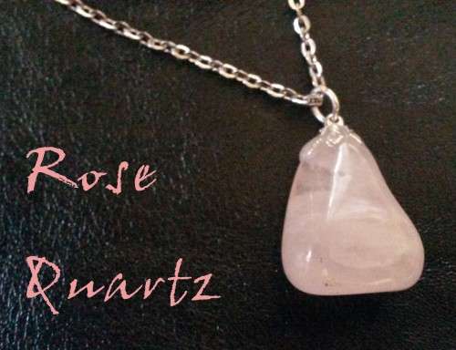 Healing Gemstone Rose Quartz Necklace