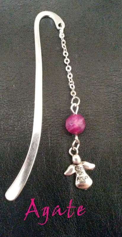Healing Gemstone Agate Bookmark