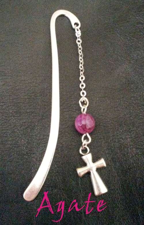 Healing Gemstone Agate Bookmark