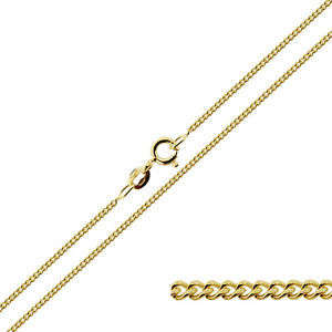 9ct Yellow Gold 50cm Curb Chain