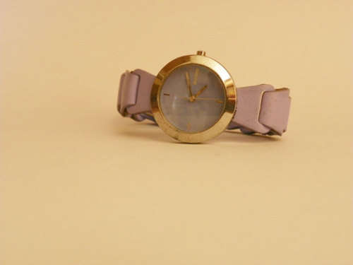Woman's Lavender Analogue Watch