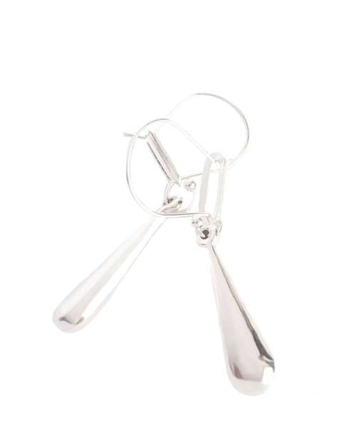 925 Sterling Silver 17mm Tear Drop Earrings