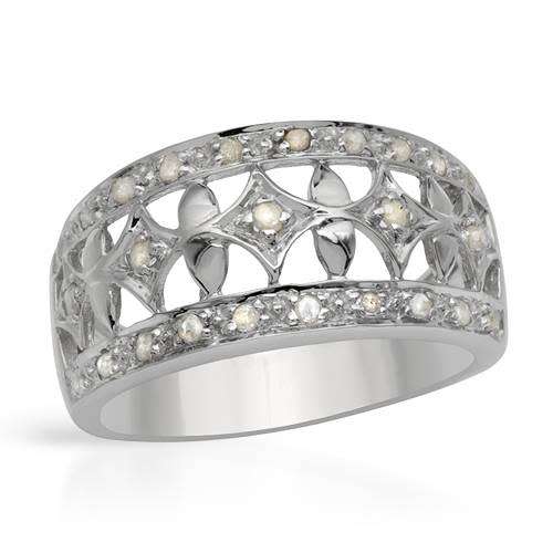 0.15ctw Natural Diamond Band- Size 7