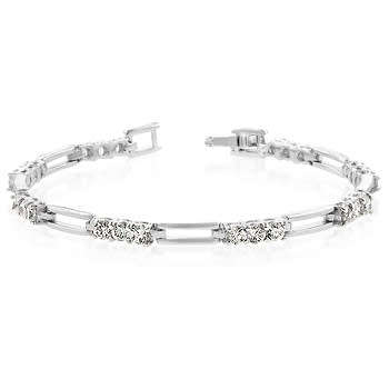 2.40ctw Cubic Zirconia Costume Bracelet