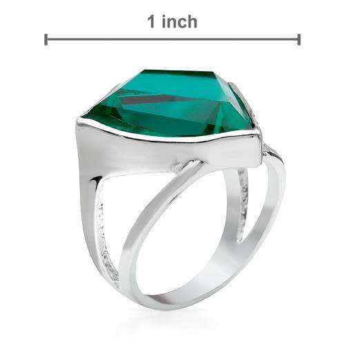 5.8 grams Simulated Gem Dress Ring in 925 Sterling Silver Size 7