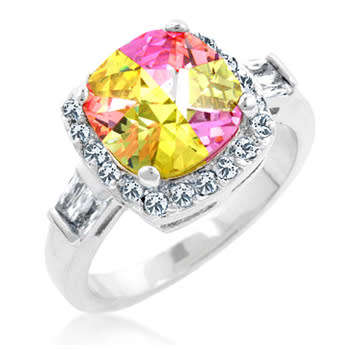 5.8ctw CubicZirconia Ring- Size 5-10