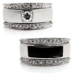 ** REVERSIBLE ** Ring with 2 different looks- Size 5-10