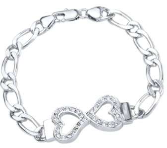 Cubic Zirconia Bracelet- 18cm*