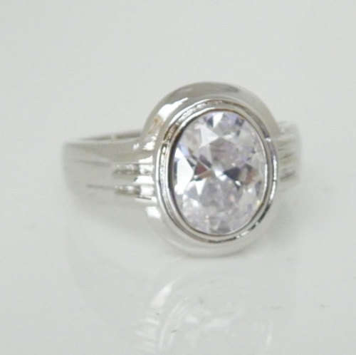 Simulated Diamond Dress Ring**Size 7**