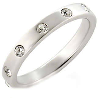 CZ Band Ring- Size 9/ 10