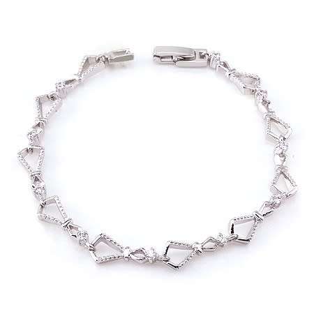 Bow tie CZ Bracelet