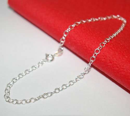 25cm Anklet in 925 Sterling Silver