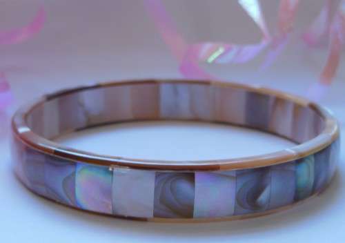 Brownish Shell Bangle