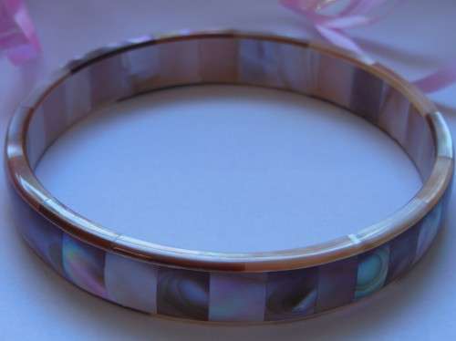 Brownish Shell Bangle