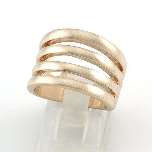 Rose gold plated Split band Ring- Size 6/ 7/ 7.5/ 8