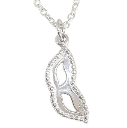 Mask Charm in 925 Sterling Silver