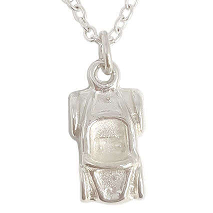 Car Charm in 925 Sterling Silver
