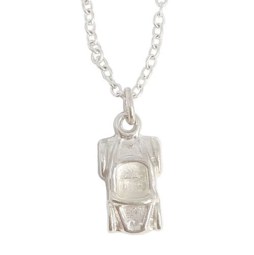 Car Charm in 925 Sterling Silver