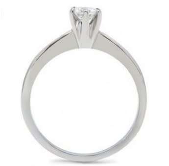 0.35ct Cubic Zirconia Stainless Steel Cocktail Ring*Size P/R/T½