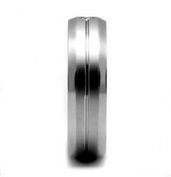 0.03ct CZ Stainless Steel Band