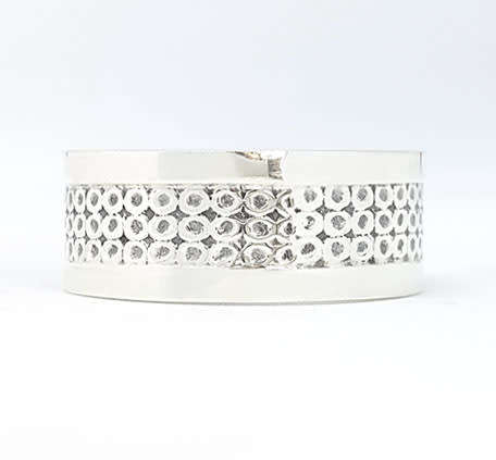 9mm Men`s Band in 925 Sterling Silver- Size 10.5