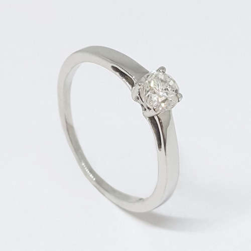 0.38ct Diamond Ring in 9K White Gold