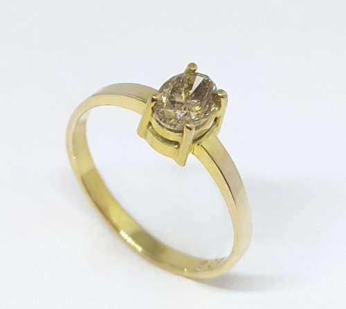 0.54 ct Natural Diamond in 9k Yellow Gold
