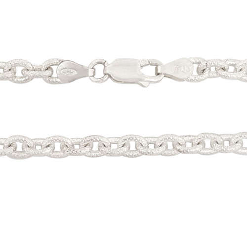 Rolo 55cm  Silver Chain