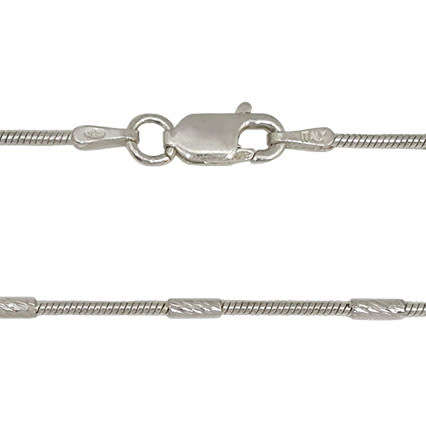 45cm Magic Round Chain in 925 Sterling Silver