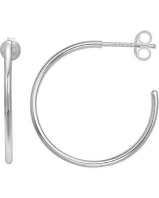 20mm Hoop Style Earrings in 925 Sterling Silver