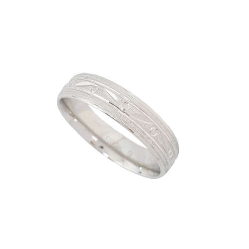 5mm Unisex Band in 925 Sterling Silver- Size 9, 11