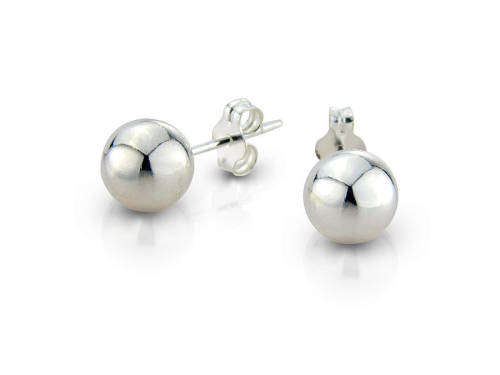 3mm Ball Studs in 925 Sterling Silver
