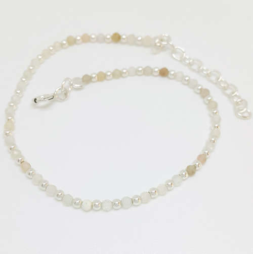 Moonstone Bracelet in  Silver