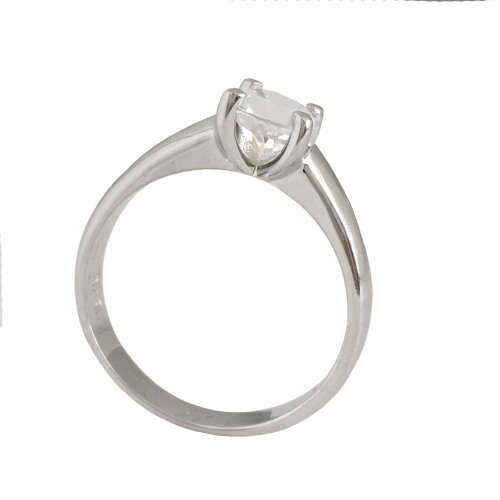 *CD DESIGNER JEWELRY* 0.75ct Natural Topaz Ring in Silver- Size 6.5