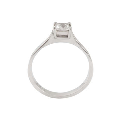 **CD DESIGNER JEWELRY**925 Sterling Silver**0.50ct Solitiare Engagement Ring**Size P