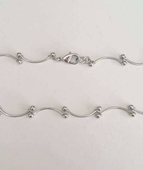 40cm Silver Fashion Necklace