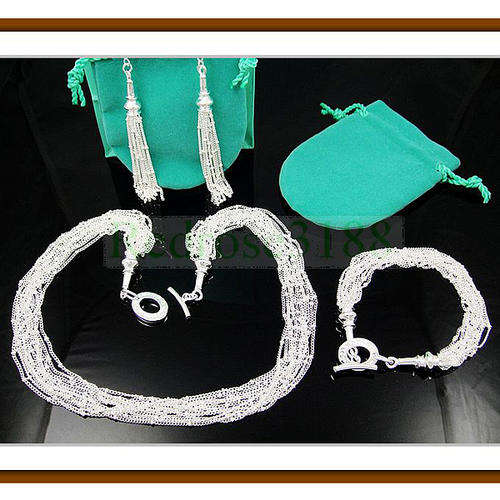 Earring, Necklace and Bracelet Gift Set