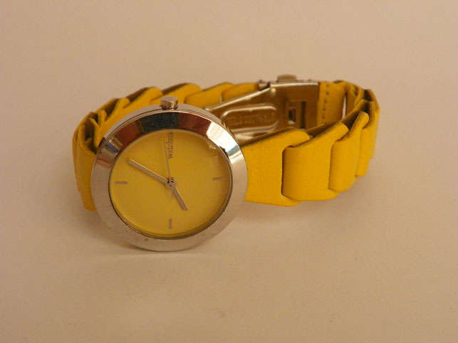 Yellow Strap Watch