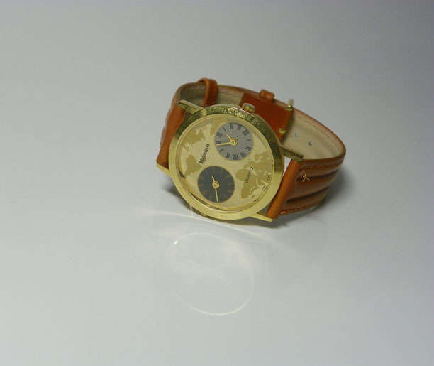 Genuine Leather Strap Watch