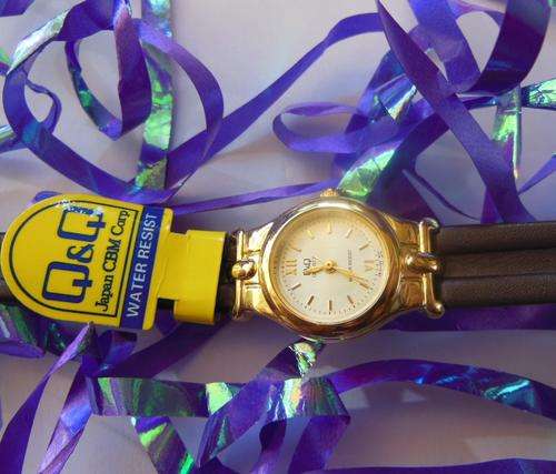 Genuine Leather Strap Watch
