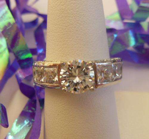 1.25ct CZ Ring- Size 6.5