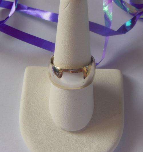 925 Sterling Silver 11.62mm Band- Size Q