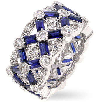 SPECIAL LISTING: daleenriekert **GORGEOUS**8.6 grams CZ Wedding Band**Size 10**
