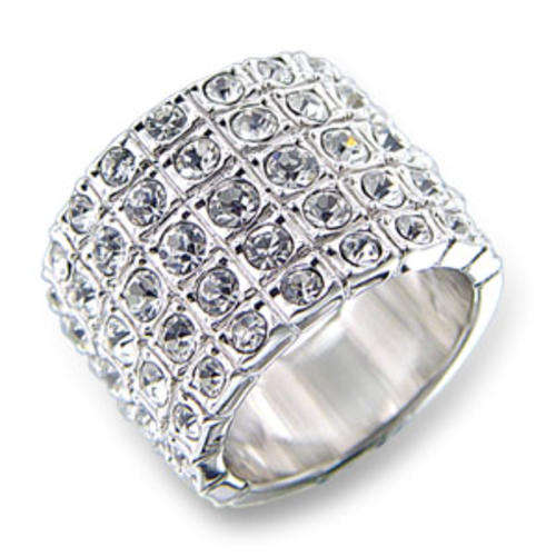 *GORGEOUS*Cubic Zirconia Wedding Band*Size 7**End of Winter Sale**