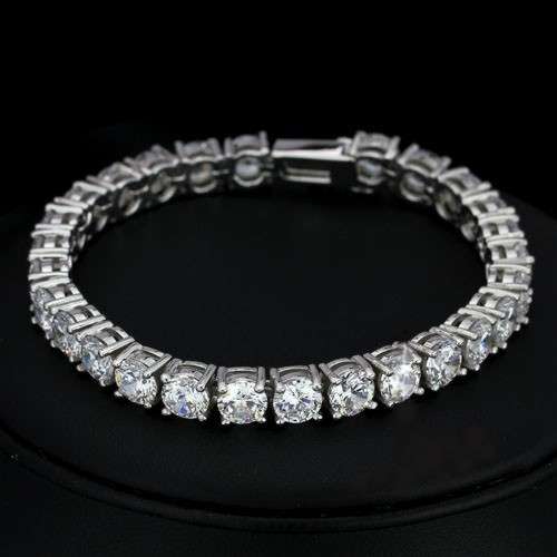 **GORGEOUS** CZ Tennis Bracelet**20.25ctw**