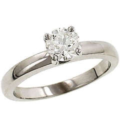 1.24ctw CZ Engagement Ring in 925 Sterling Silver*Size 8*