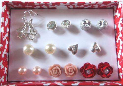 Set of 8 earrings -perfect for a gift