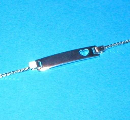 **925 Sterling Silver**Baby ID Bracelet**